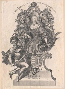Święta Cesarzowa Rzymska Maria Teresa autorstwa Artist Unknown