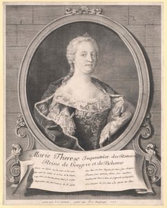 Święta Cesarzowa Rzymska Maria Teresa autorstwa Artist Unknown