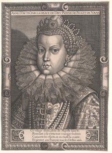 Infantka hiszpańska Anna autorstwa Artist Unknown