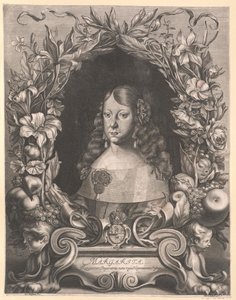 Infantka hiszpańska Małgorzata Teresa (druk) autorstwa Artist Unknown