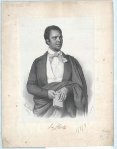 Ira Frederick Aldridge autorstwa Artist Unknown