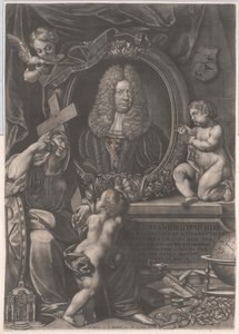Jacob Wilibald Haller von Hallerstein (druk) autorstwa Artist Unknown