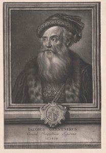 Jakob Glentner (druk) autorstwa Artist Unknown