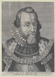 Jakob I król Anglii autorstwa Artist Unknown
