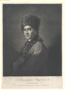 Jean Jacques Rousseau autorstwa Artist Unknown