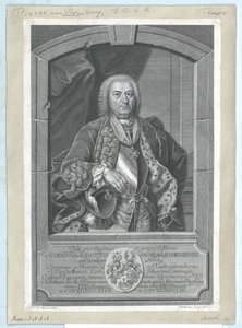 Johann Albrecht Andreas Adam Rieter von Kornburg i Kalbensteinberg autorstwa Artist Unknown