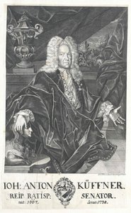 Johann Anton Kueffner autorstwa Artist Unknown