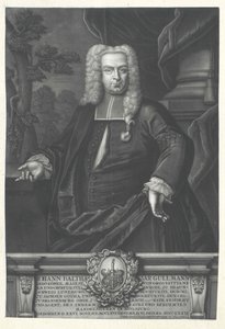 Pan Johann Balthazar Gullmann autorstwa Artist Unknown