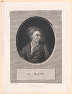 Johann Friedrich Bause autorstwa Artist Unknown