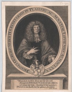 Pan Johann Georg Sifter autorstwa Artist Unknown
