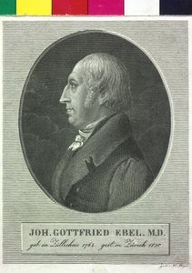 Johann Gottfried Ebel autorstwa Artist Unknown