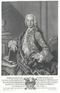 Johann Jacob Haller von Hallerstein autorstwa Artist Unknown