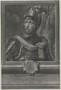 Johann Manasses (druk) autorstwa Artist Unknown