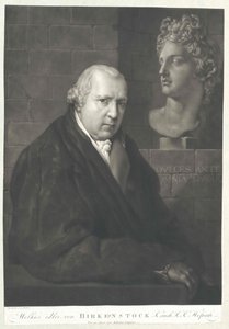 Johann Melchior szlachcic von Birkenstock autorstwa Artist Unknown