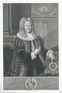 Johann Sigismund Holzschuher z Aspach i Harrlach autorstwa Artist Unknown
