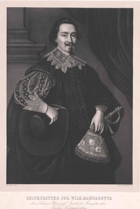 Pan Johann Wilhelm Mannagetta autorstwa Artist Unknown
