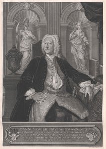 Pan Johann Wilhelm Widmann autorstwa Artist Unknown