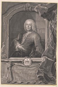 Johann Zachariah Platner autorstwa Artist Unknown