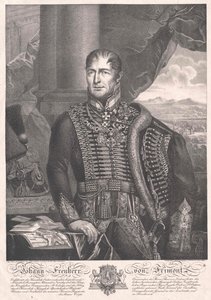 Johann hrabia Frimont von Palota autorstwa Artist Unknown