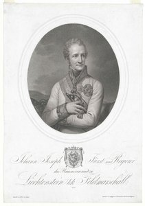 Johann hrabia Liechtensteinu autorstwa Artist Unknown