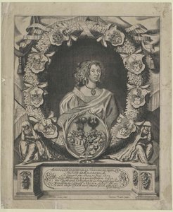 Johanna Margaretha von Lorenz-Adlershelm (druk) autorstwa Artist Unknown