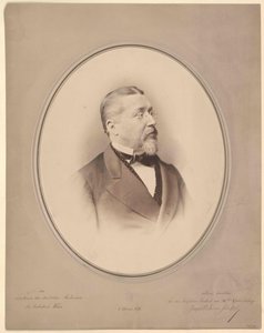 Joseph Viktor von Scheffel (druk) autorstwa Artist Unknown
