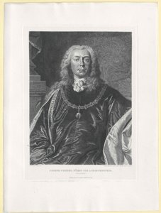Joseph Wenzel hrabia Liechtensteinu autorstwa Artist Unknown