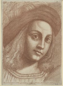Katharina von Bora (druk) autorstwa Artist Unknown