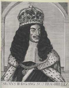 Król Anglii Karol II autorstwa Artist Unknown