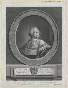 Król Francji Ludwik XVI autorstwa Artist Unknown