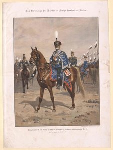Król Włoch Humbert I autorstwa Artist Unknown
