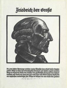 Król Prus Fryderyk II autorstwa Artist Unknown