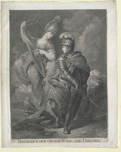Król Prus Fryderyk II autorstwa Artist Unknown