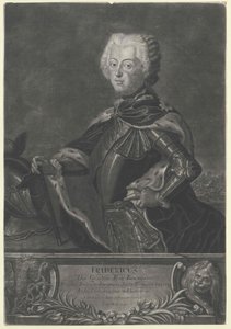 Król Prus Fryderyk II autorstwa Artist Unknown