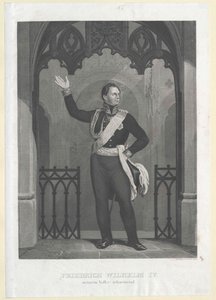 Król Prus Fryderyk Wilhelm IV autorstwa Artist Unknown