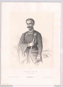 Król Sardynii Karol Albert autorstwa Artist Unknown