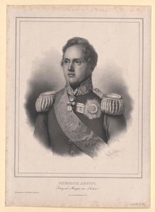 Król Saksonii Fryderyk August II autorstwa Artist Unknown