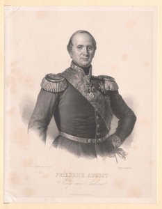 Król Saksonii Fryderyk August II autorstwa Artist Unknown
