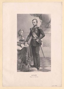 Król Saksonii Johann autorstwa Artist Unknown