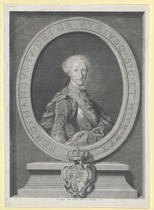 Król Dwóch Sycylii Ferdynand I autorstwa Artist Unknown