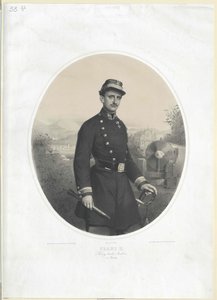 Król Dwóch Sycylii Franciszek II autorstwa Artist Unknown
