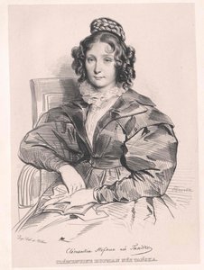 Klementyna Tanska autorstwa Artist Unknown