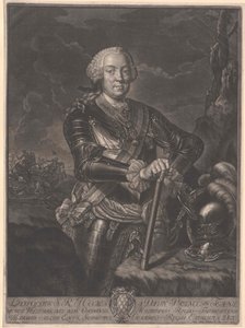 Leopold hrabia Daun autorstwa Artist Unknown