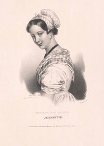 Żył około 1826 r. Jeannette autorstwa Artist Unknown