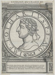 Lothar I autorstwa Artist Unknown