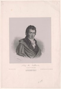Ludwig van Beethoven autorstwa Artist Unknown