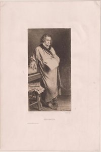Ludwig van Beethoven autorstwa Artist Unknown