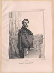 Luigi Calamatta autorstwa Artist Unknown