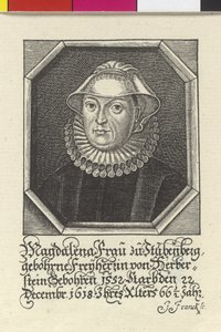 Magdalena baronowa Herberstein autorstwa Artist Unknown