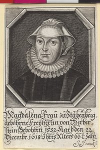 Magdalena baronowa Herberstein autorstwa Artist Unknown